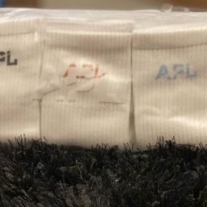 Brand New 3pk APL Socks, Colors on Picture, sells Brand New $60 3-pk.